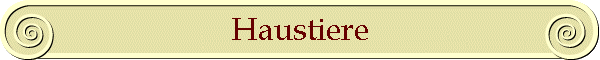 Haustiere